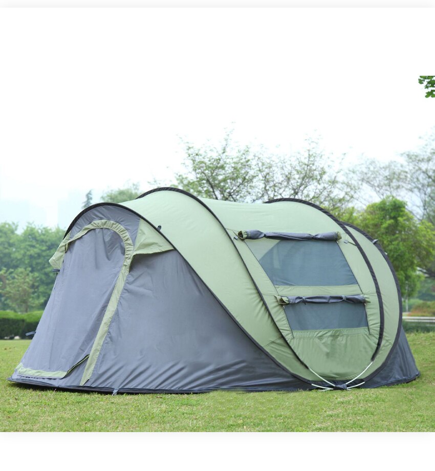 Cheap Goat Tents Portable Camping Automatic Open Tents Outdoor Big Space 3 8 Person Windbreak Double Layer Waterproof 4 Season Hiking Beach Tents Tents 